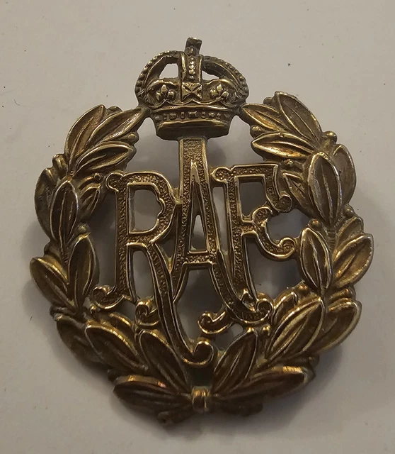 WW2 BRITISH ROYAL Air Force RAF Cap Badge £19.99 - PicClick UK
