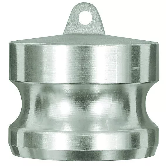 RIEGLER Verschlussstecker, Typ DP Kamlok Aluminium, Stecker-Ø 76 mm / Baugröße 2