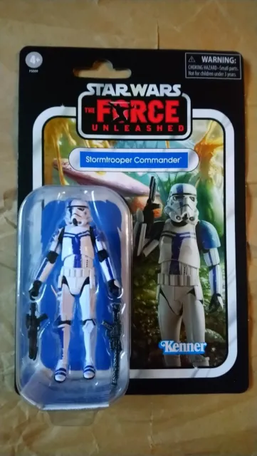Star wars the vintage collection the force unleashed Stormtrooper commander figu