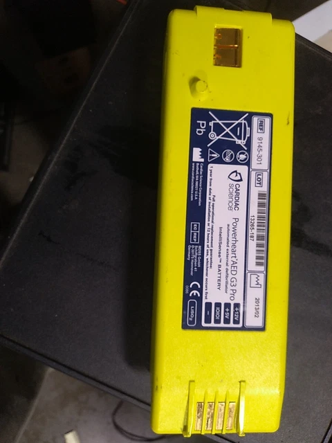 Cardiac Science Powerheart AED G3 Pro  Battery *untested $100 Obo