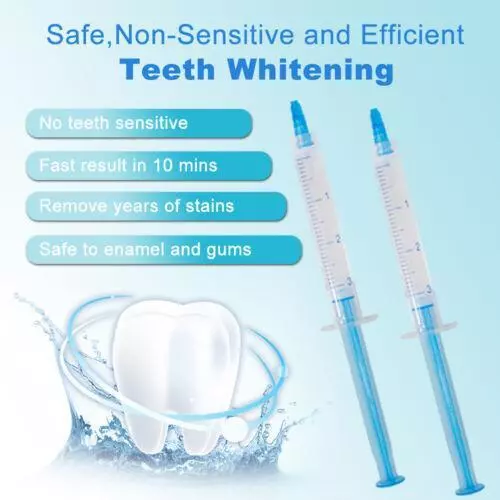 10 PCS 3ML Teeth Whitening Gel Refills  Bleaching Gel, Tooth Whitener gel