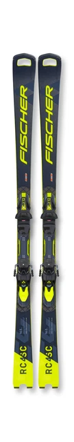 Fischer RC4 WC SC RT 20/21 Profi Ski Slalomcarver Racetrack Skiset NEU schwarz