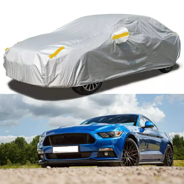 For Ford Mustang GT Car Cover Outdoor Waterproof All Weather Sun UV