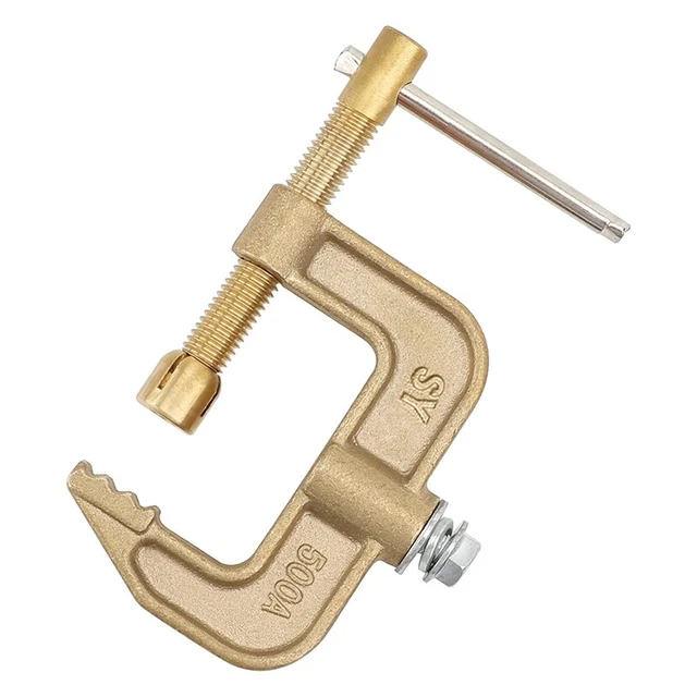 Welding Grounding Clamp, 500 One Current G-Type Grounding Clamp From Solid Messi A4R8