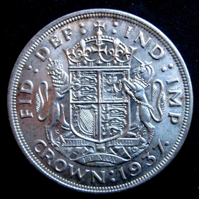 Great Britain - Crown 1937 Unc Km# 837