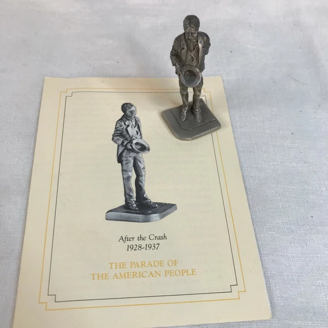 Saturday Evening Post Parade Of American People Pewter : "SATURDAY NIGHT SOCIAL"