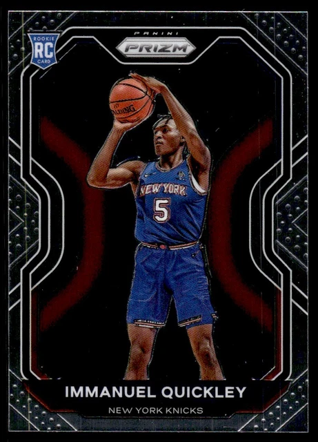 2020-21 PANINI PRIZM Immanuel Quickley recrue New York Knicks #296 EUR ...