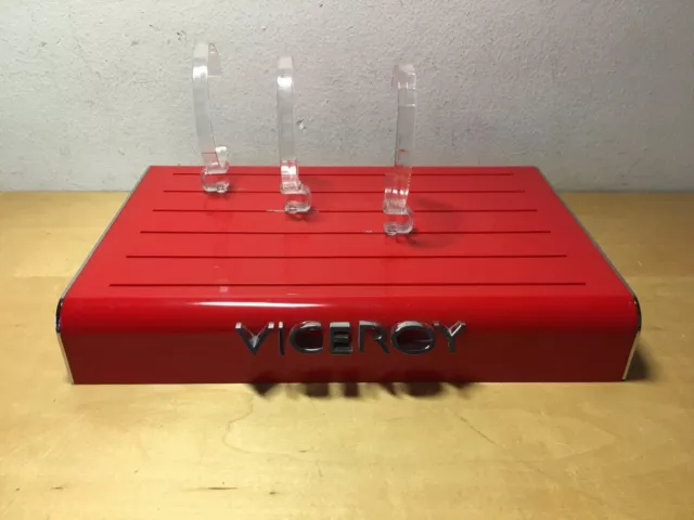 Used in shop - Display VICEROY Expositor 30 x 20,5 x 5 cm - Red color - Usado