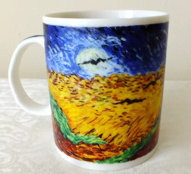 Starbucks Coffee Mug VAN GOGH Gogh WHEAT FIELD W/CROWS D. Burrows by Chaleur Starbucks Coffee Mug VAN GOGH Gogh WHEAT FIELD W/CROWS D. Burrows by Chaleur