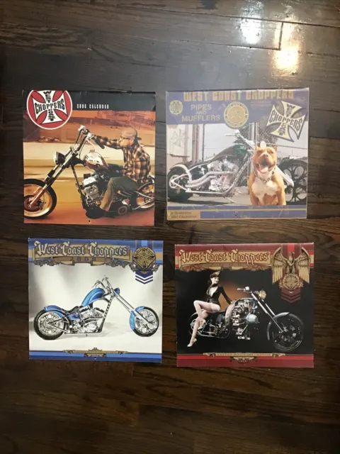 West Coast Choppers Collectible Calendars 2006-2008 Unwritten On