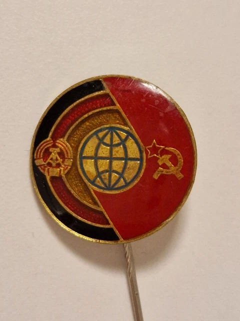 DDR ABZEICHEN PIN Interkosmos Kosmonauten-Programm DDR UdSSR Sigmund ...
