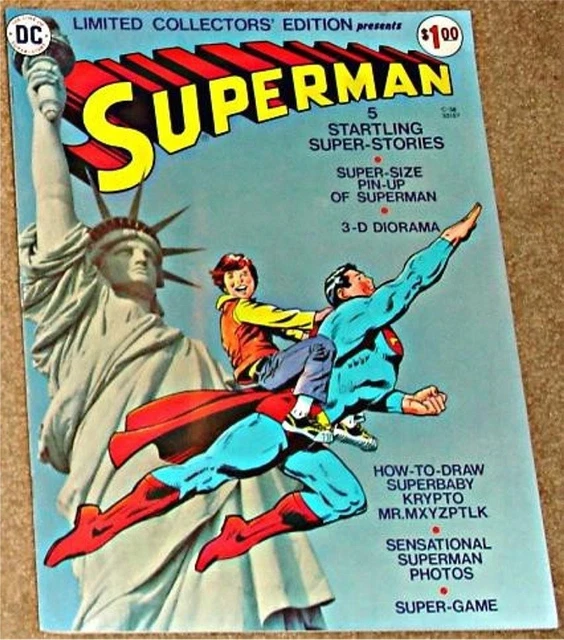 C-38 Limited Collectors Edition Dc Superman 1975 Vfnm