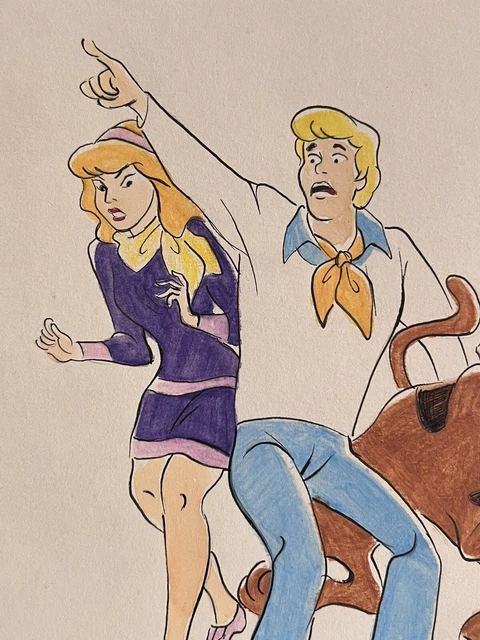 ORIGINAL BOB SINGER Scooby Doo Sketch SIGNED £93.77 - PicClick UK