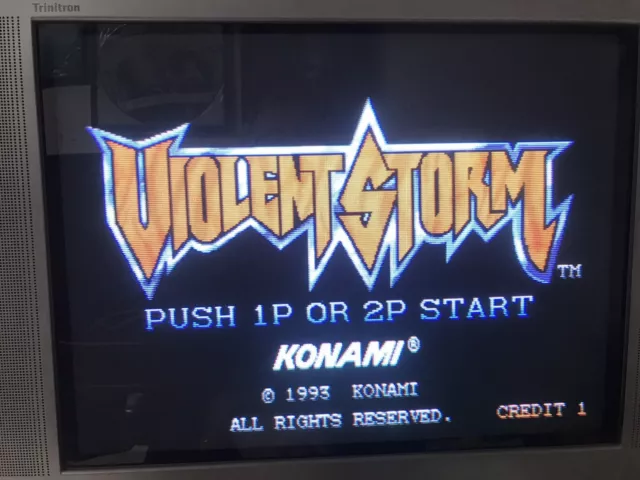 Violent Storm ( No Audio ) Konami ! jamma pcb Originale