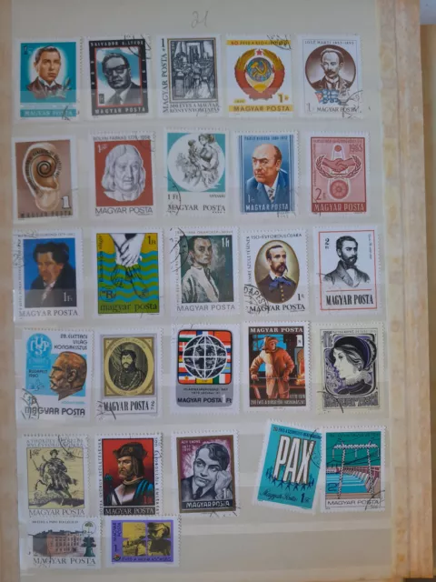 (21) 27x pezzi reperti in soffitta raccolta lettera - francobolli collezione eredità RARO