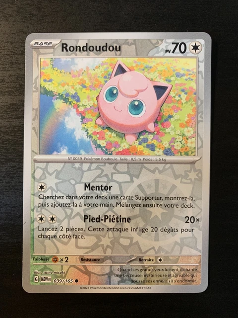 Leveinard 113/165 Holo ou Reverse (aléatoire) - Myboost X Écarlate et Violet 3.5 151 - Coffret de 10 Cartes Pokémon Françaises