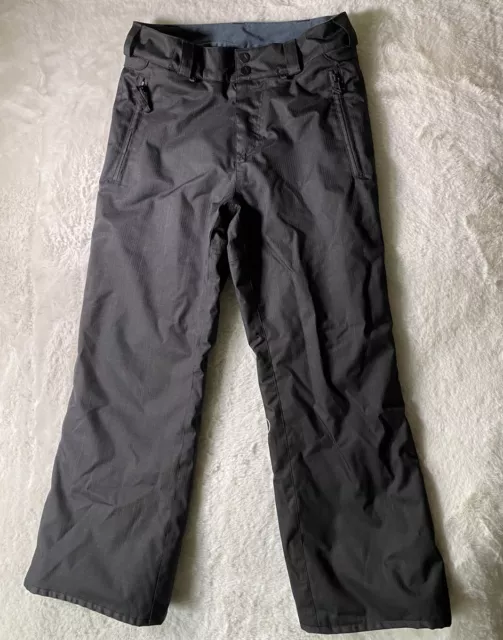 Volcom Youth Snow Pants Boys Size Large Grimshaw Insulated Ski Snowboard Black