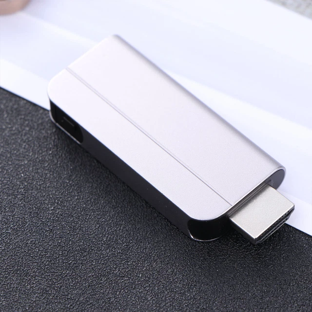 Wireless Miracast HDMI Dongle 1080P, Specchio Dello Schermo Adattatore Display HDMI Wireless Dual Band 5GHz/2.4GHz, Compatibile Con I-Phone/i-Pad/ Android/i-OS Supporta Miracast, DLNA, Airplay