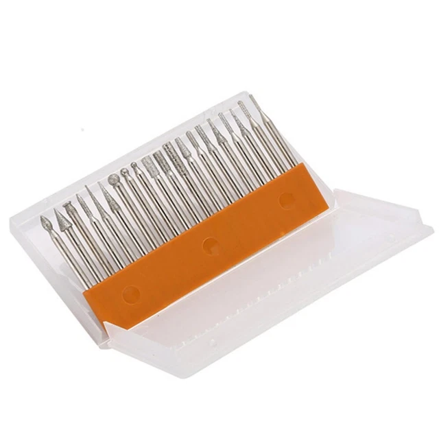 Bit 20 PEZZI punte di tornitura utensili di tornitura set cresta pietra diamante taglio rotativo