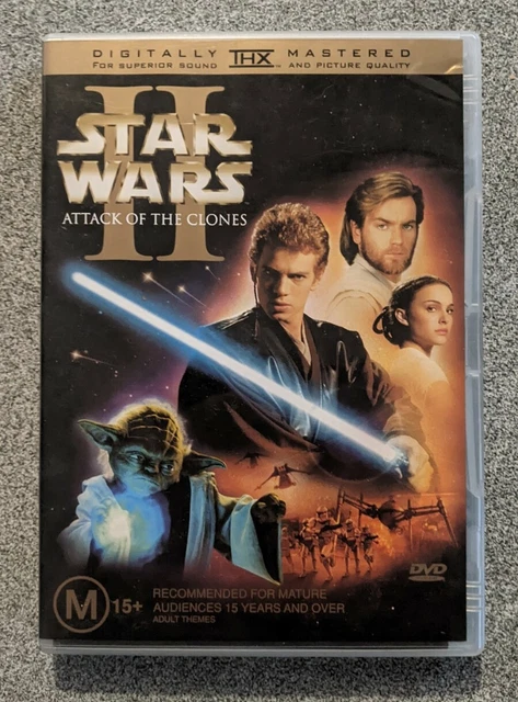 Star Wars - Episode II - Attack Of The Clones  (DVD, 2001)