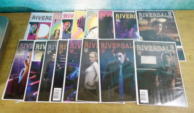 Lot of 16 Riverdale Archie Comics Complete Set Variant Plus One Shot VF 8.0 2017