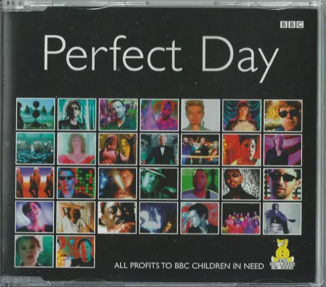 David Bowie Elton John Tom Jones Boyzone Bono Lou Reed - Perfect Day 1997 Uk Cd