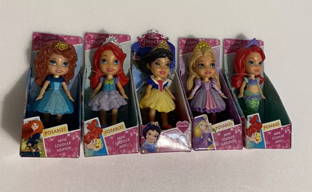 Disney princess mini poseable figures discount