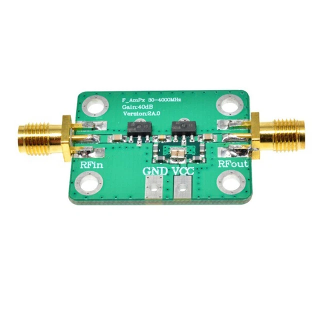 Nuovissimo modulo amplificatore a banda larga radio FM 30-4000 MHz 50Ω accessori