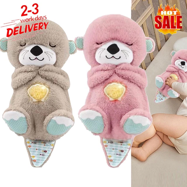 OTTER PLUSH TOY Animal Plush Soothing Hug Toy Music Doll Soft Lovely
