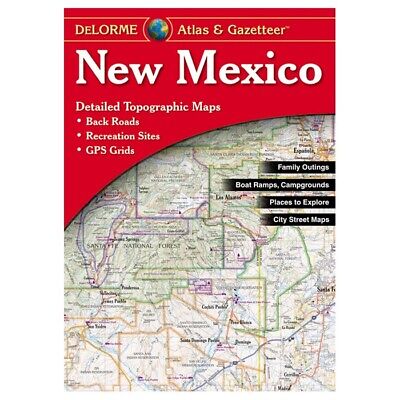 Delorme New Mexico Topographical Road Atlas & Gazetteer