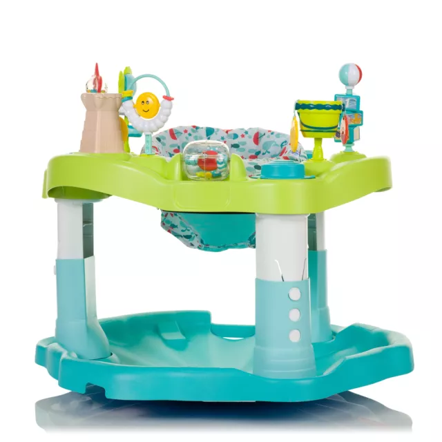 Exersaucer Evenflo Entertainer Seaside Splash Activity Center.