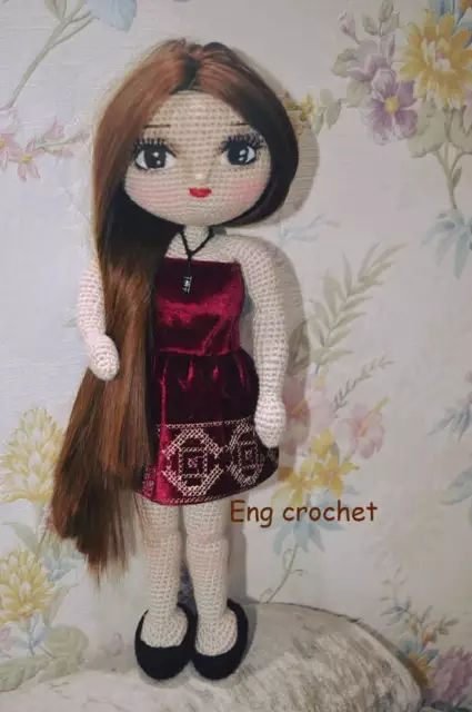 Crochet Crocheted Stuffed Eyes  Safety Doll Dolls Bear For Craft Amigurumi Toy