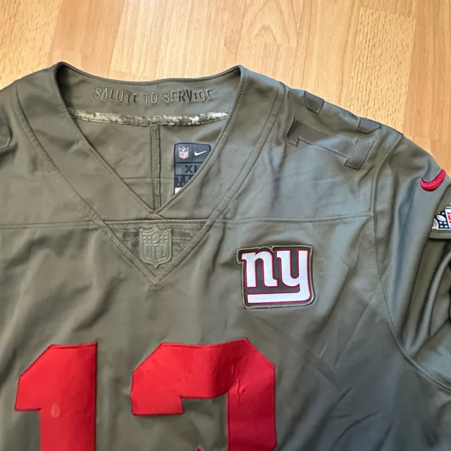 Official BNWT Stitched Mens M Nike Odell Beckham Jr New York Giants NFL Jersey 3