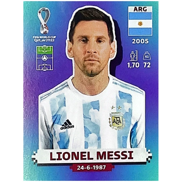 Panini WM 2022 FIFA World Cup Qatar / ARG20	Lionel Messi / Einzelsticker