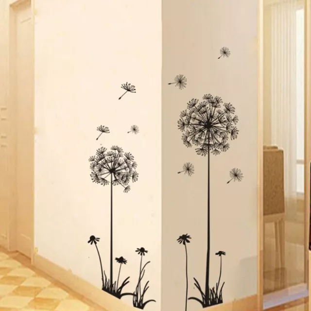 Removable Art Vinyl DIY Dandelion Wall Sticker Decal Mural Home Room Decor;;' 2