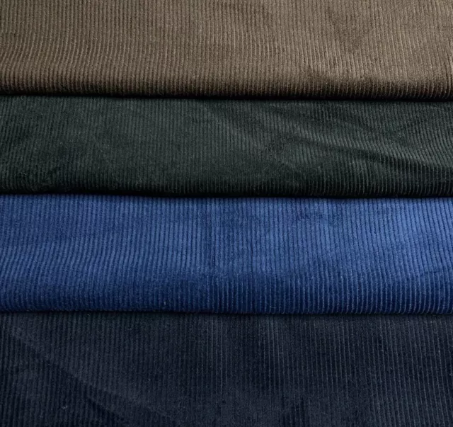 Cotton Corduroy Fabric 11 wale 55" Wide Sold By Metre