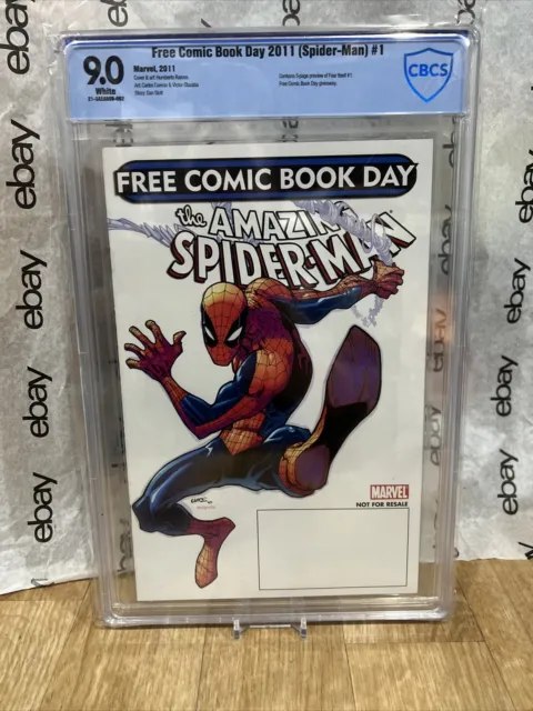 Amazing Spider-Man Free Comic Book Day Marvel Comics (May, 2011 9.0 Cbcs Not Cgc