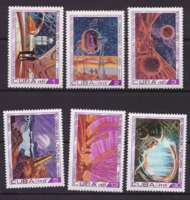 KARIBIK 1975  Weltraumprojekte der Zukunft   **/MNH