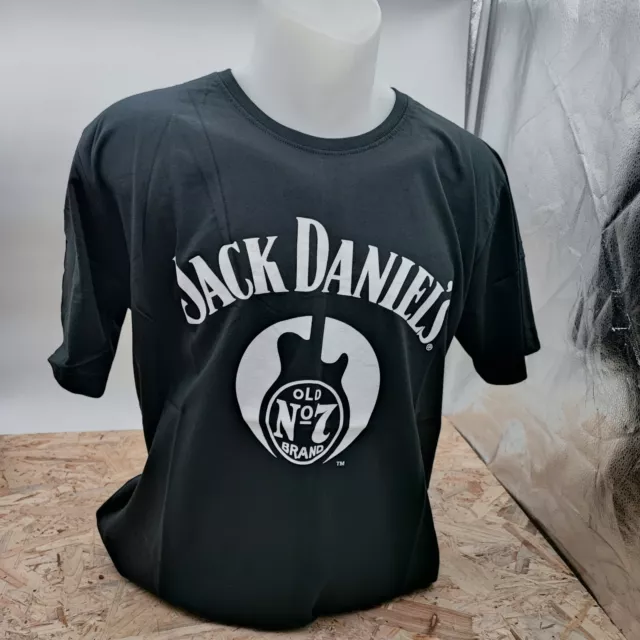 Jack Daniel's Whisky Whiskey Herren Man T-Shirt Gr. L Large Schwarz NEU OVP
