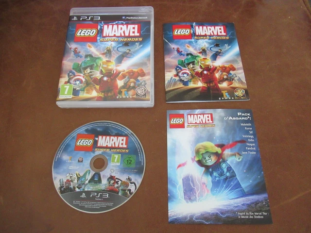 Jeu LEGO MARVEL Super Heroes console PS3 Playstation 3 - TBE - Complet Français