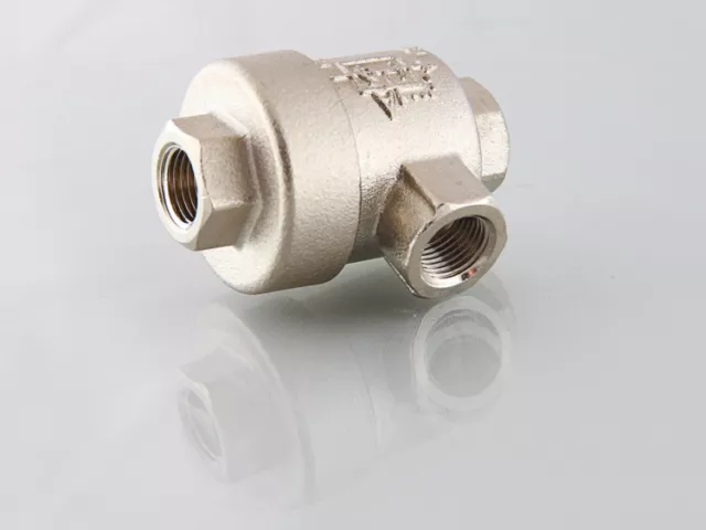 0.3cm Bsp Rapide Soupape D'Échappement Nickel Plaqué