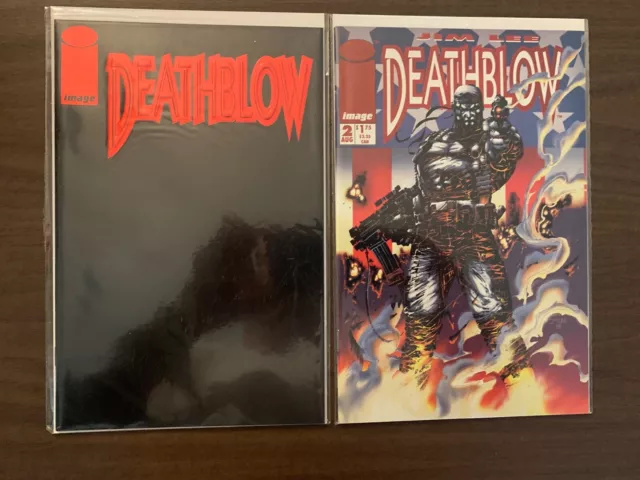 Deathblow vol.1 #'s 1 & 2 1993 High Grade 9.4 Image Comic Book Set C43-29