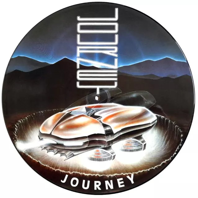 NM/NM Journey Don't Stop Believin' 12" VINYL PICTURE DISC  Boston Foreigner 1982