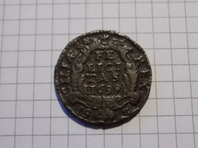 Regno Di Sicilia - Carlo Iii  - 1 Grano 1699