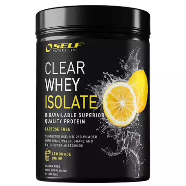 Self Omninutrition Clear Whey Isolate 500 g Gusto Lemonade Drink