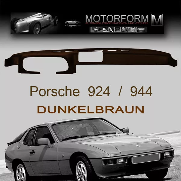 Porsche 924 944 Armaturenbrett-Cover Abdeckung dashboard dash cover braun brown