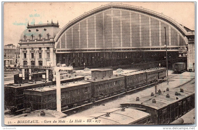 33 BORDEAUX -- gare du midi - le hall