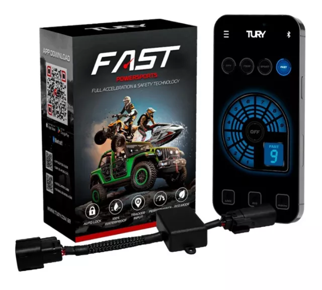 Tury FAST IP 5.0 Throttle Response Controller / Anti-Theft Device - FASTIP3.0A