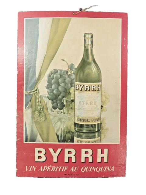 Publicité ancienne Byrrh ne pas dire barman mais un byrrhman 1936 issue