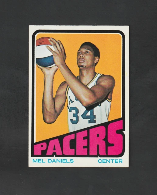 1972 Topps Mel Daniels #200 ~~ Pacers HOF ~~ Nice Card!